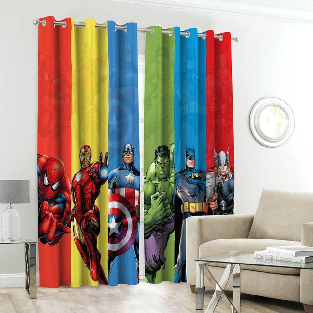 Avengers kids curtains