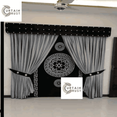 Premium Fancy Velvet Curtain - 105