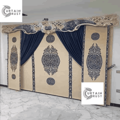 Premium Fancy Velvet Curtain - 107