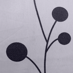 Duck Cotton Curtain - Grey Dot Tree