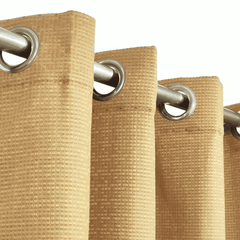 Jacquard Curtain Golden