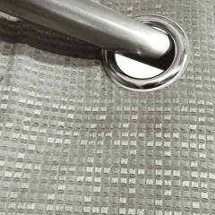 Jacquard Curtain Muted Green 2