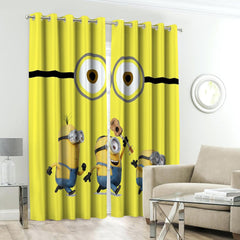 Minions Kids Room Curtains