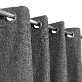 Premium Jute Curtains - Black & White