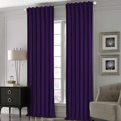 Purple Silk Curtains