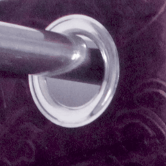 Premium Self Embossed Velvet Curtain - Purple