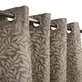 Self Print Thick Shanghai Curtain - Lite Brown