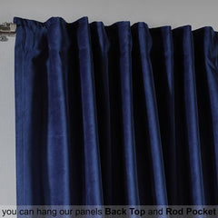 velvet curtain admiral berry