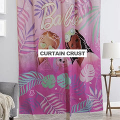 Barbie kids curtains