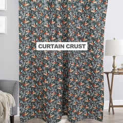 Deer kids curtains