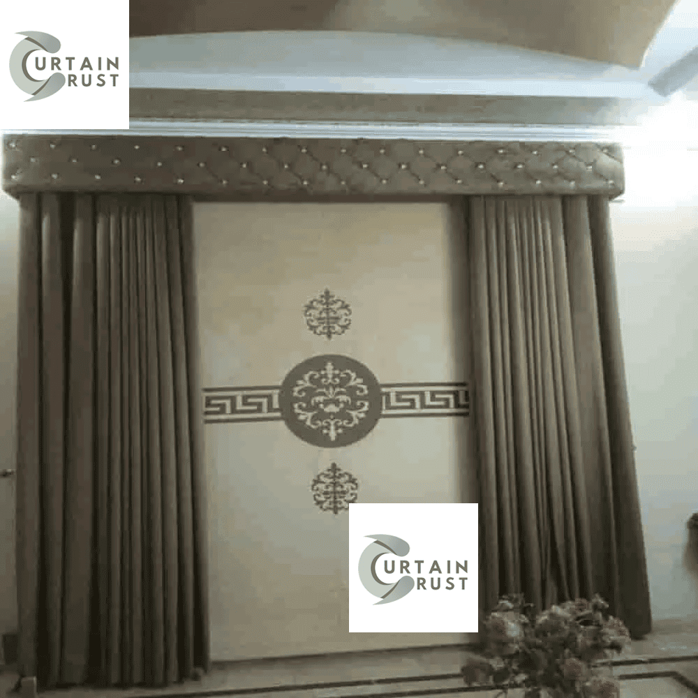 Premium Fancy Velvet Curtain - 125