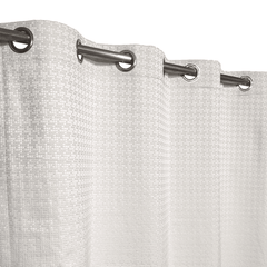 Jacquard Curtains - Off White