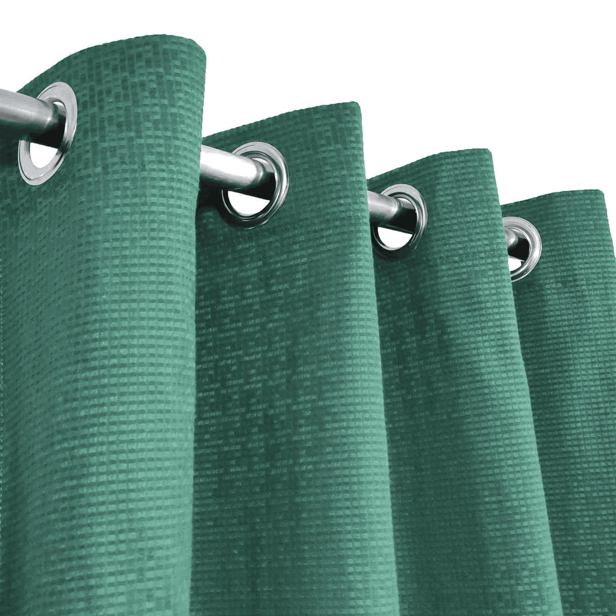 Jacquard Curtains - Pine Green