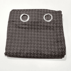 Jacquard Curtains - Dark Brown