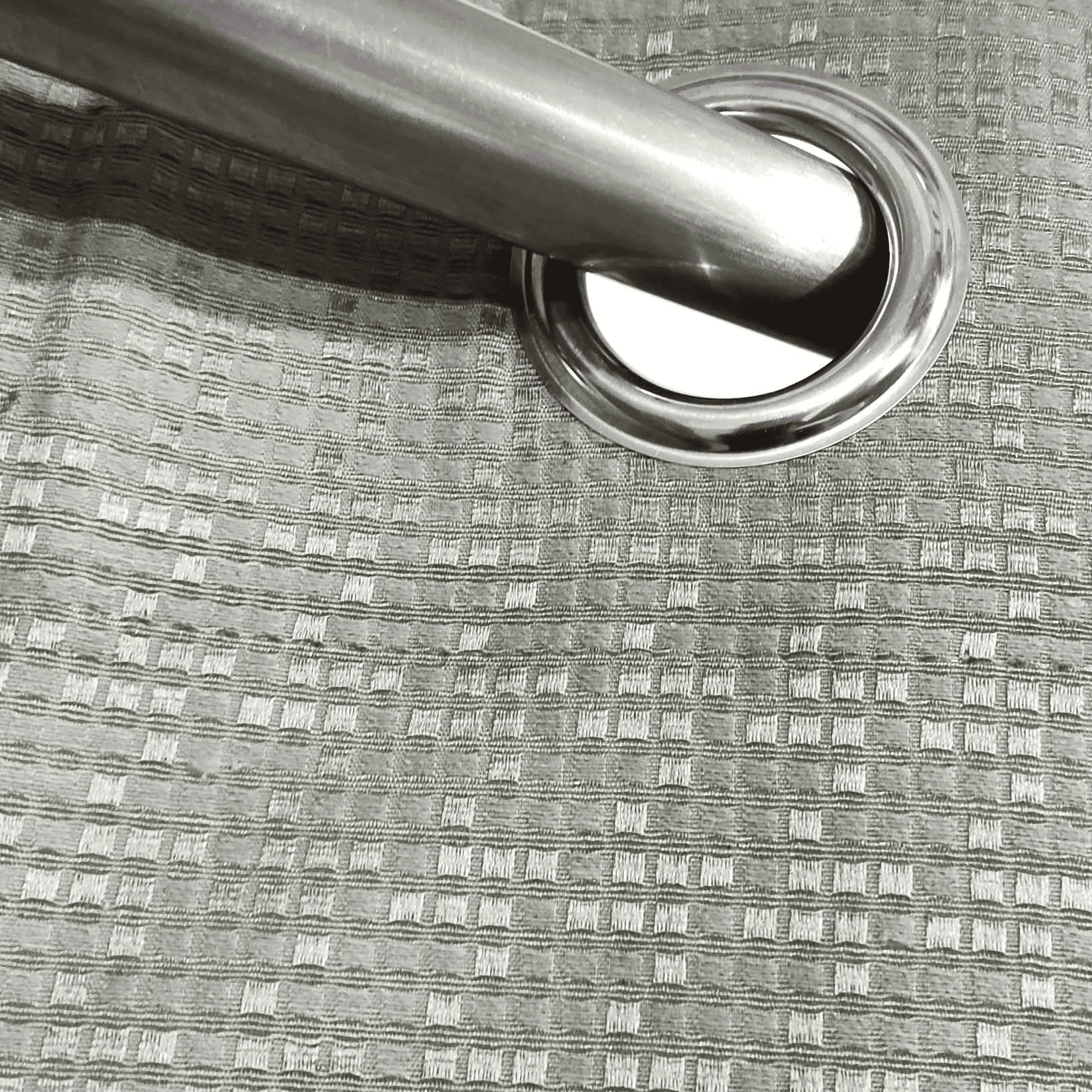 Jacquard Curtain Muted Green 2