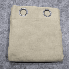 Premium Jute Curtains - Lite Golden