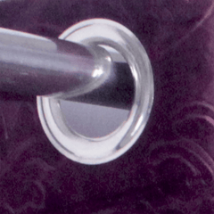 Self Embossed Velvet Curtain Purple 2